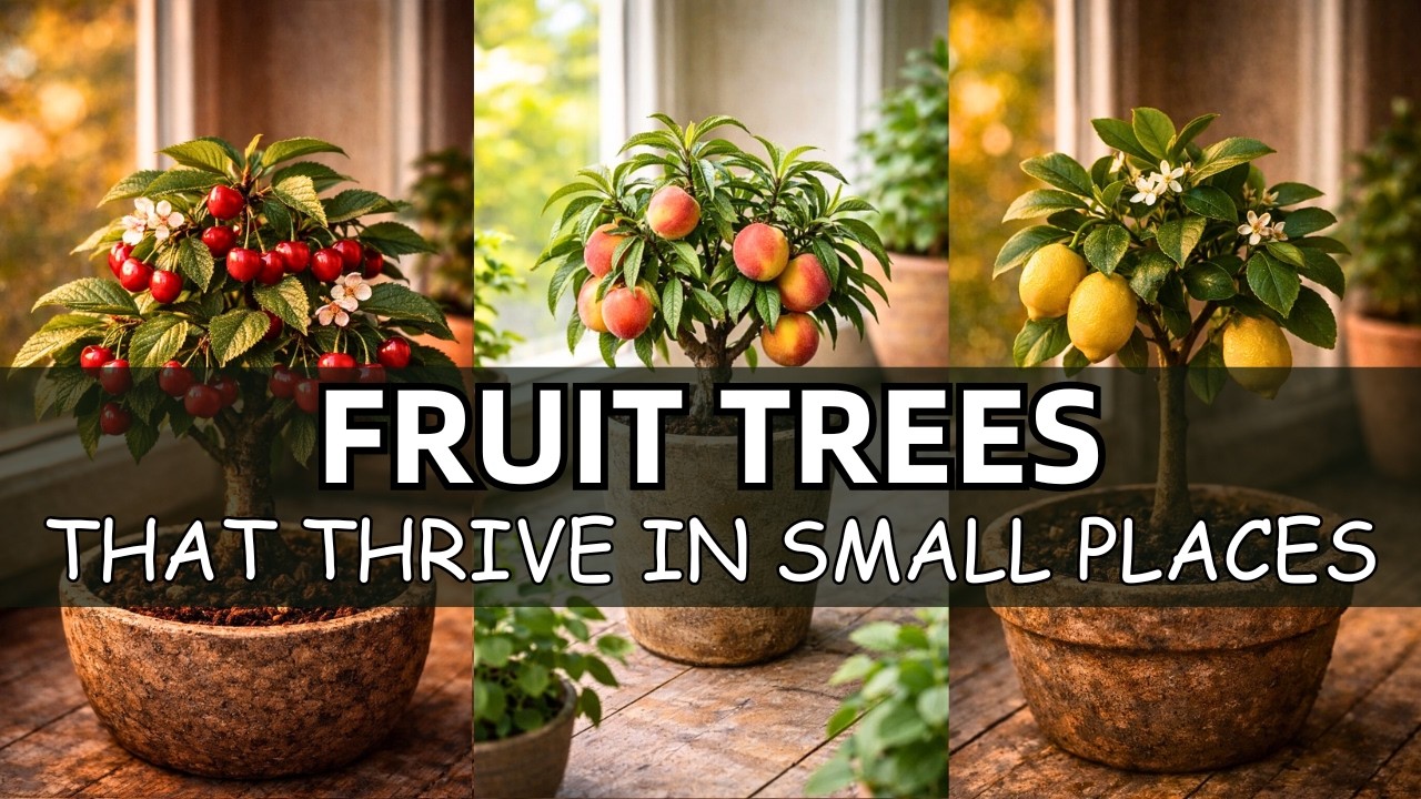 20 Fruit Trees That Thrive In Pots And Small Spaces