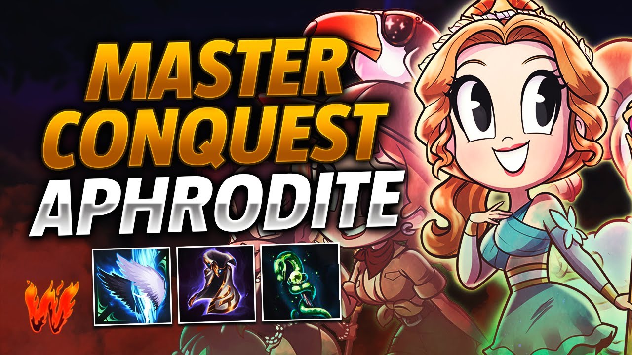 APHRODITE, MENUDO NERF MERECIA ESTO :D - Warchi - Smite Master Conquest