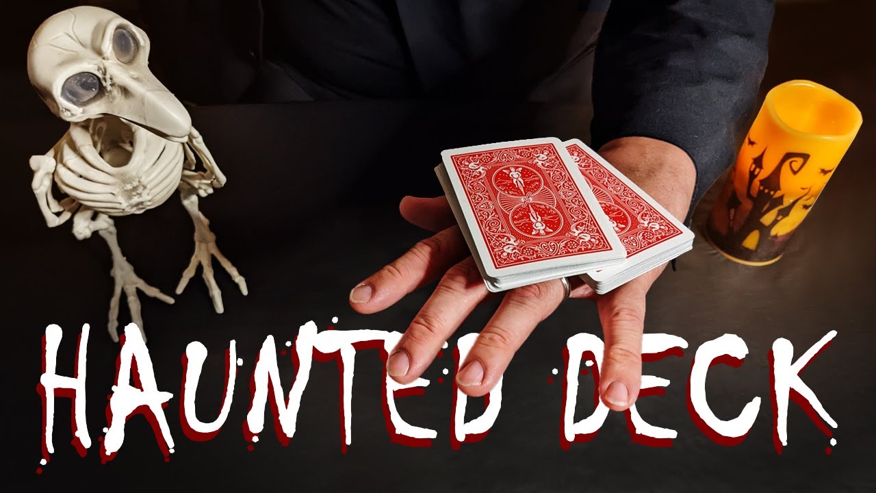 The HAUNTED Deck! - Magic TUTORIAL - Make ANY Deck MOVE on it's Own!
