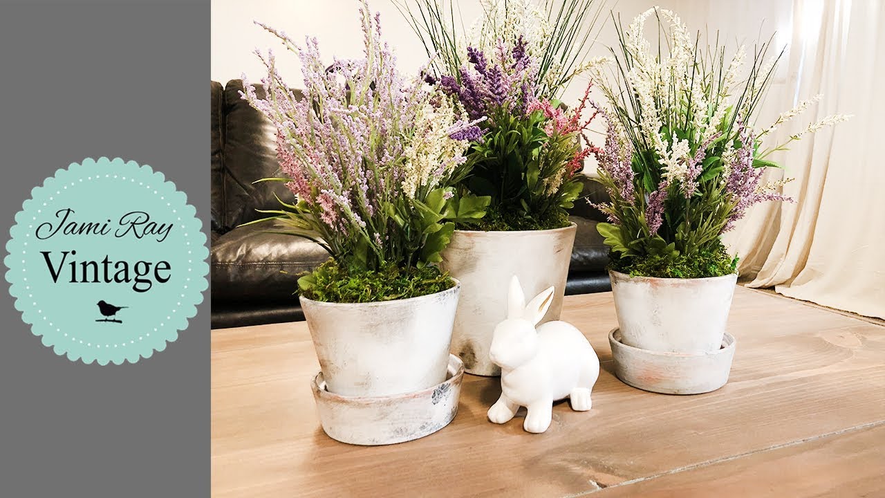 How To Age A Terra Cotta Pot | Spring Farmhouse Ideas