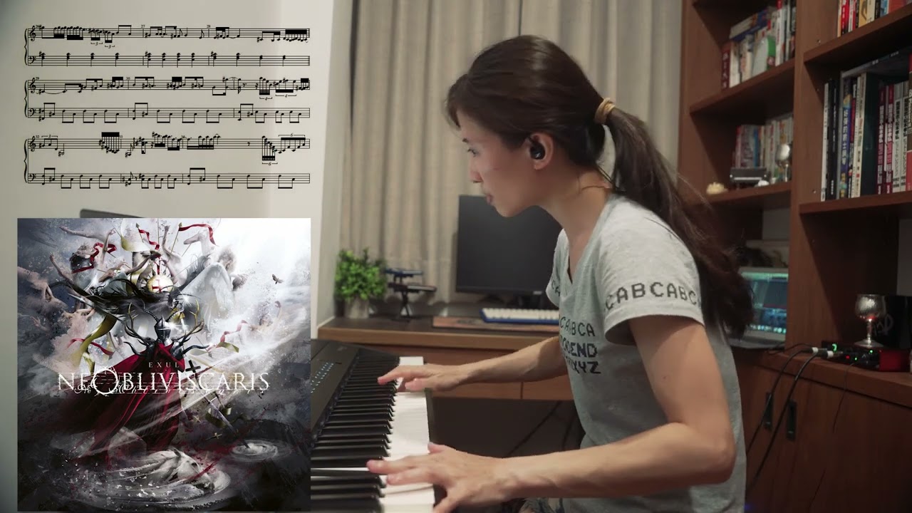 Ne Obliviscaris - Misericorde II - Anatomy of Quiescence piano rendition