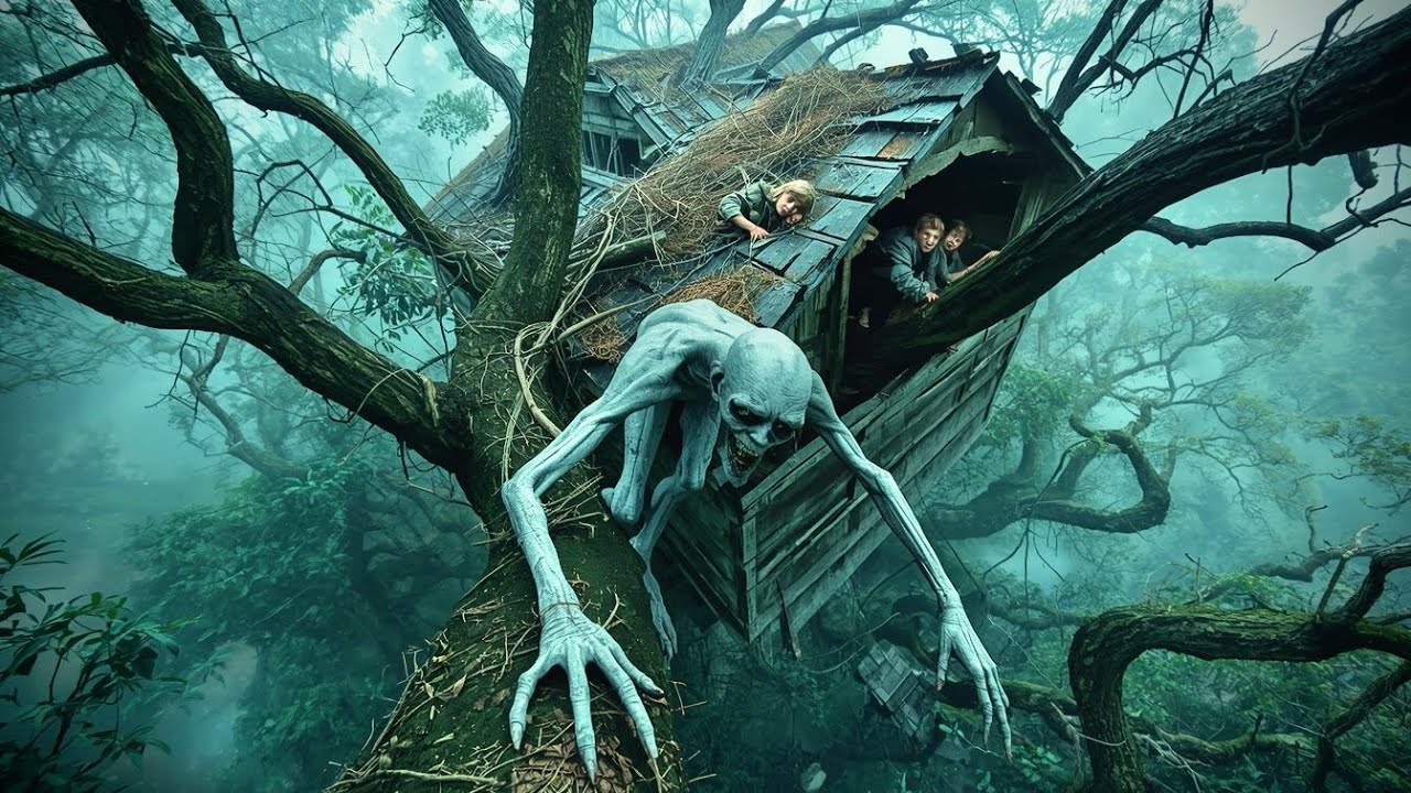 Ak ANDHA admi 12 saal is jungle mai QAID rha (Tethered 2022 movie explained in hindi/urdu)