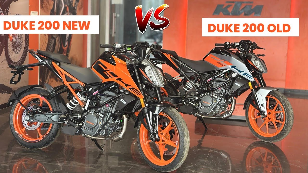 KTM Duke 200 Old Vs New 2026 Model 🔥| On Road Price | New Charging Port & More Updates