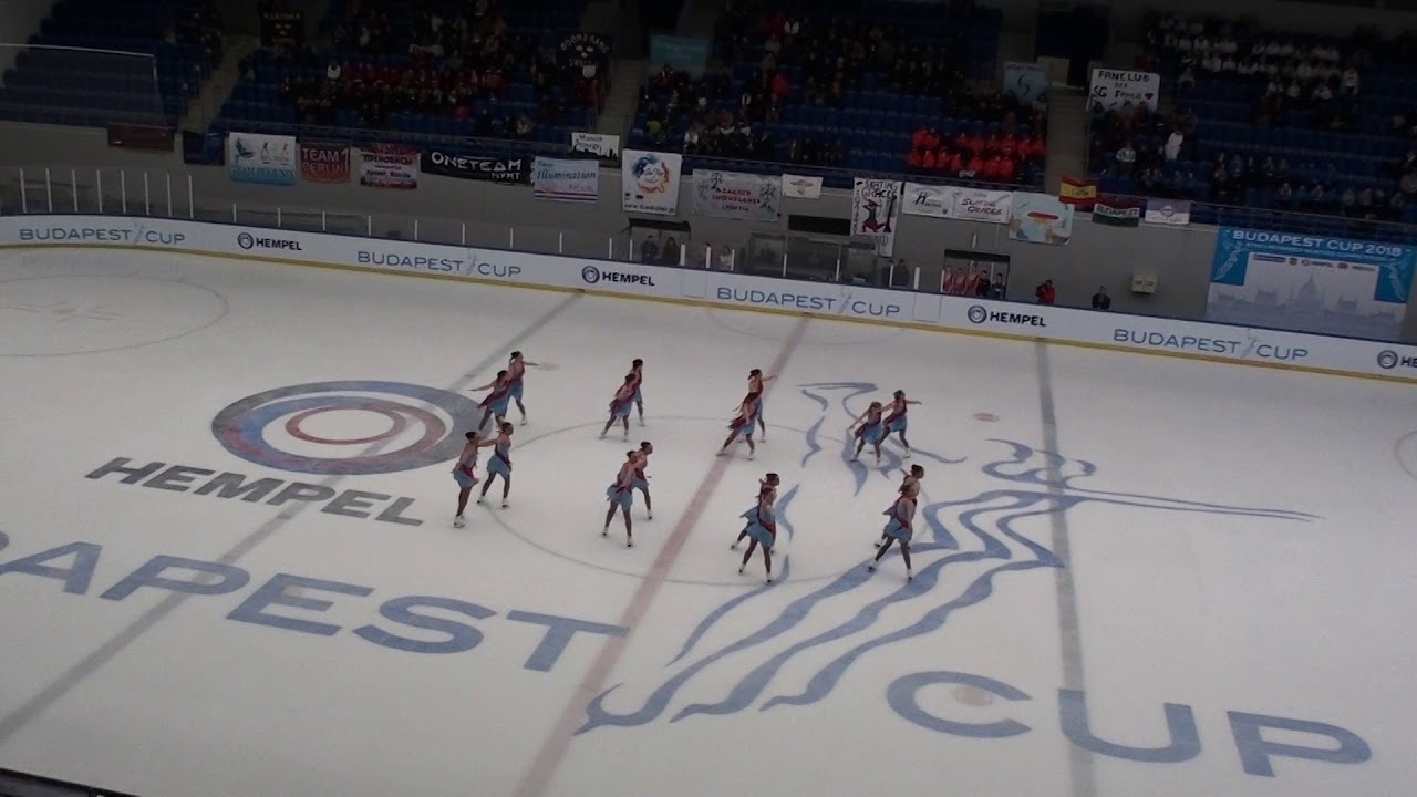 Budapest Cup 2018 - Team Zagreb Snowflakes (CRO) Senior Short Program