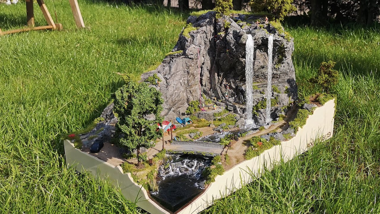 Diorama Rock Vibes Baudoku - Miniatur Modell im Maßstab H0 - 1:87 scale #diorama
