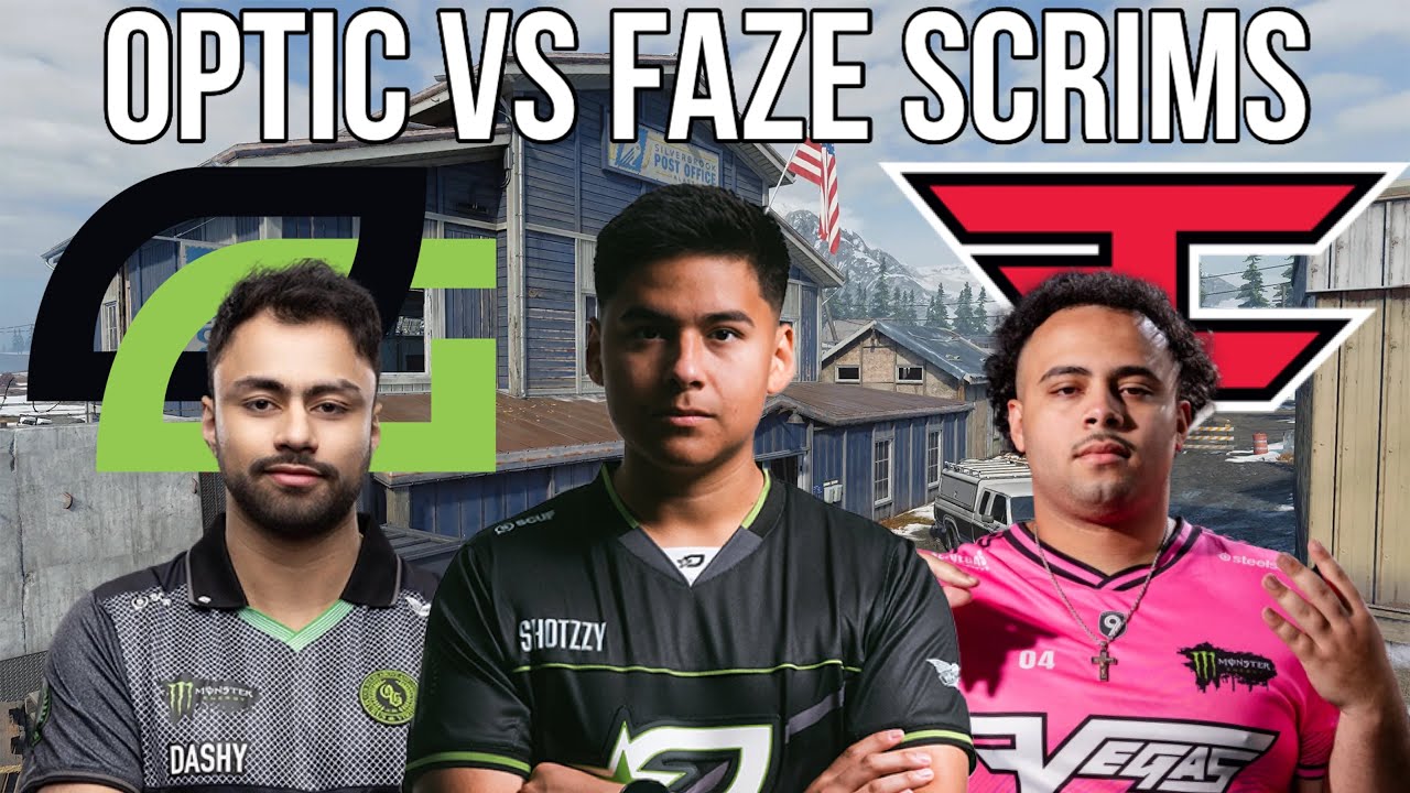OpTic FLOW STATE In Scrims vs FaZe - Full Scrims (Shotzzy POV)