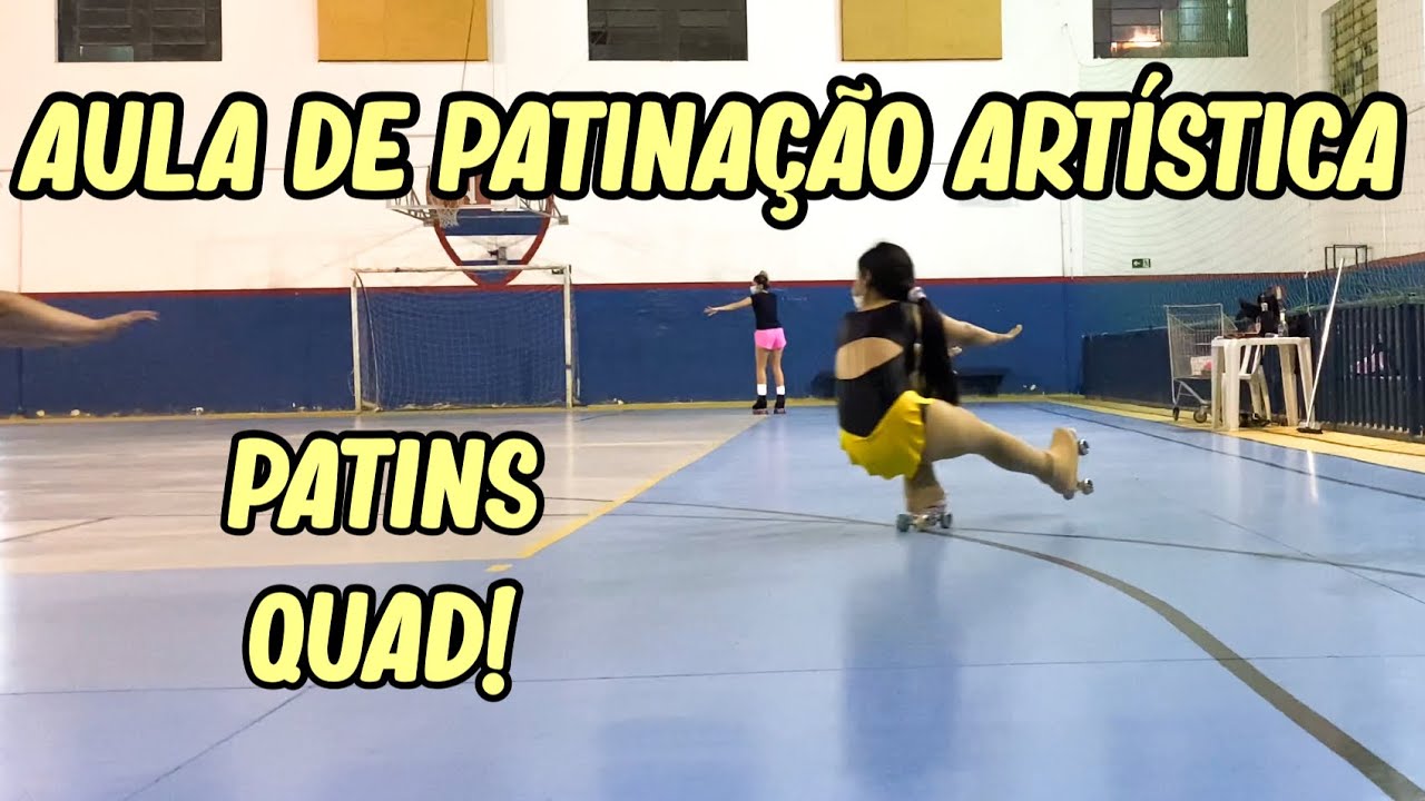 PATINS QUAD - Volta &agrave;s aulas - treino patina&ccedil;&atilde;o art&iacute;stica (patinando com Kethelin Soares)
