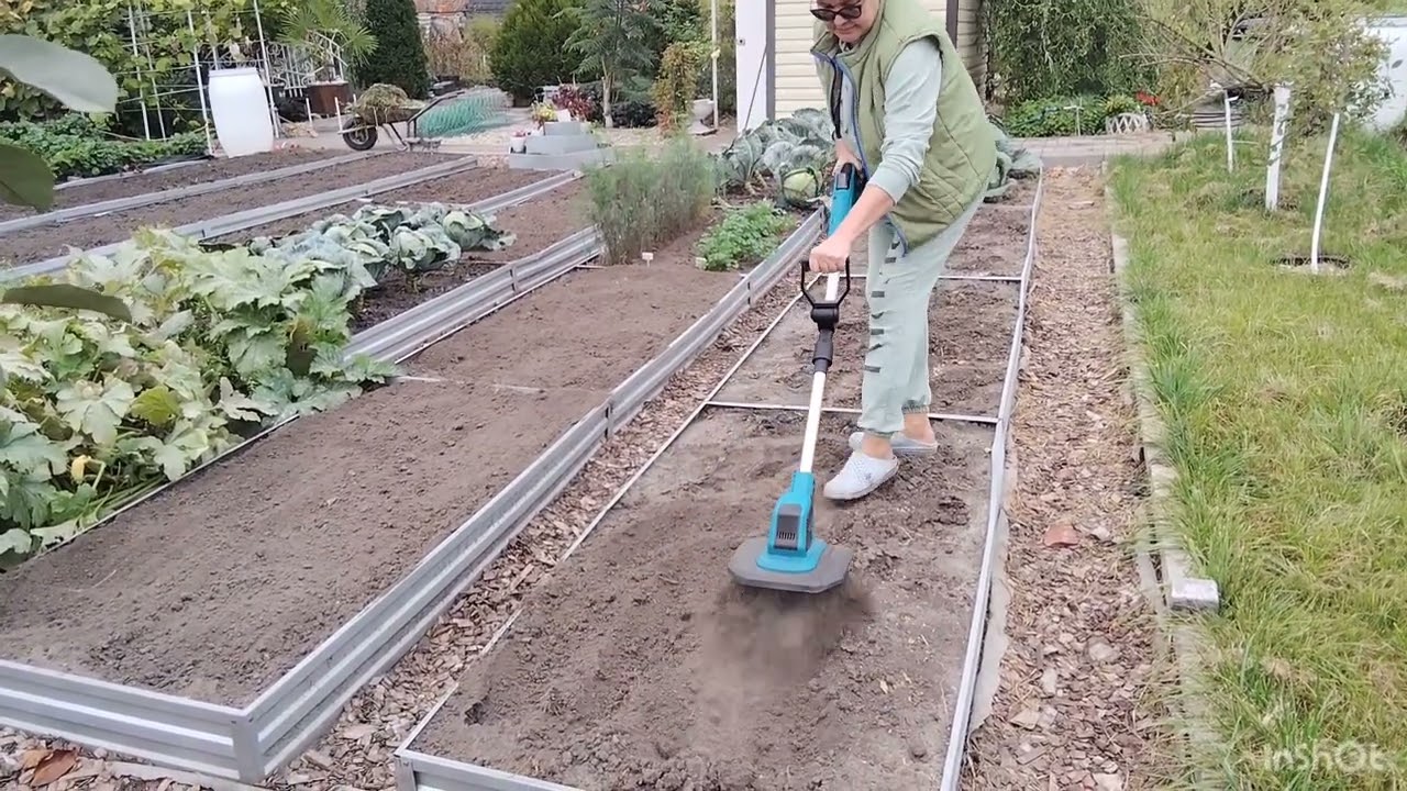 Обзор ручного аккумуляторного культиватор. 
