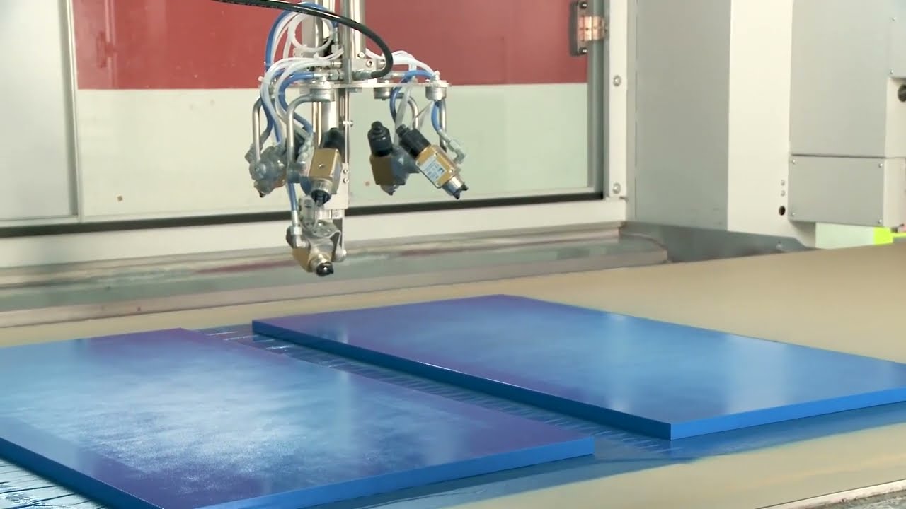 Células de pintura con robots cartesianos iBotic Cefla Finishing - MAQUINARIA INTERNACIONAL