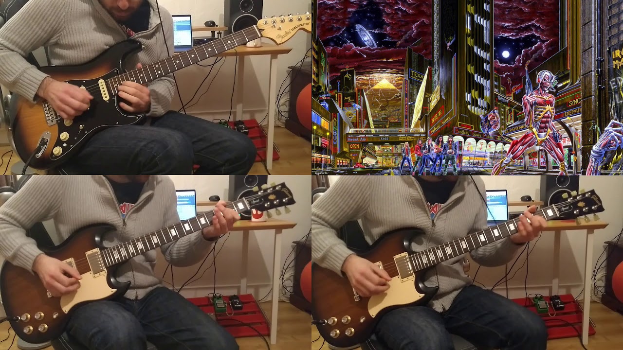 Iron Maiden - Wasted Years (Guitar cover)