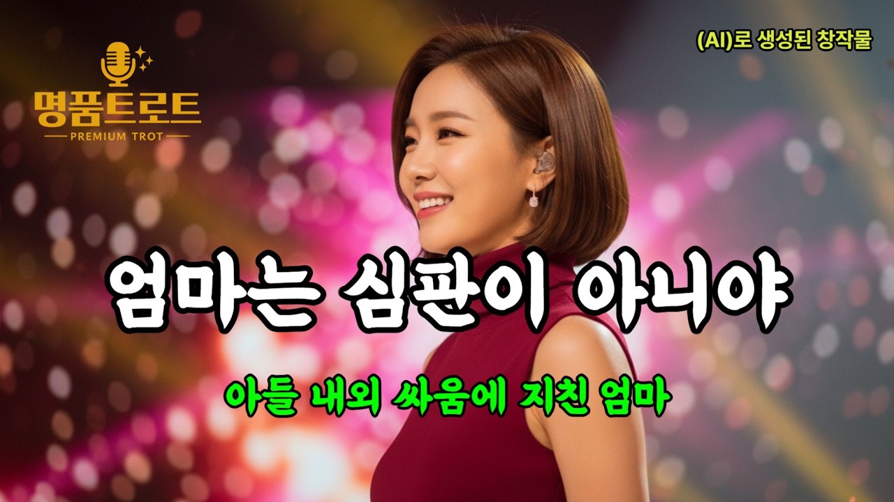 [정통 트로트] 😅 아들 내외 싸움에 지친 엄마의 공감 트로트ㅣ명품 트로트 #공감트로트 #웃긴트로트