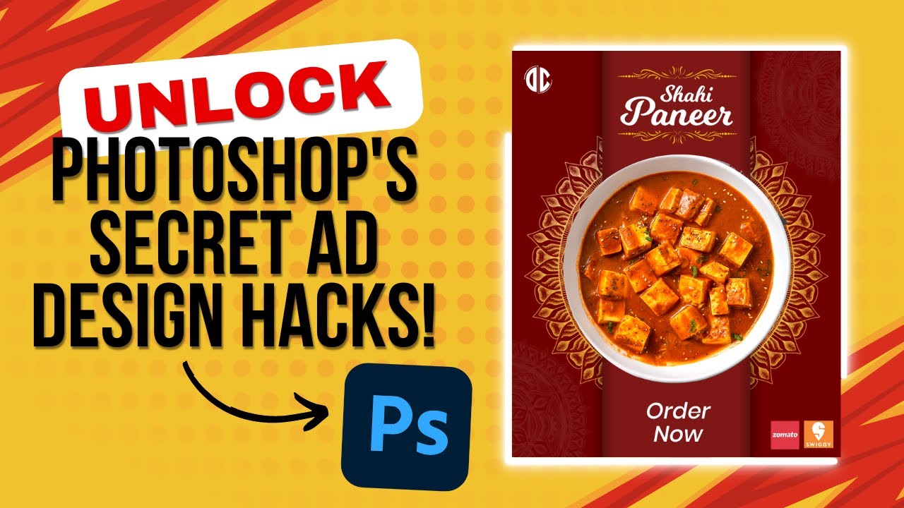 Unlock Photoshop's Secret Ad Design Hacks! 🖥️