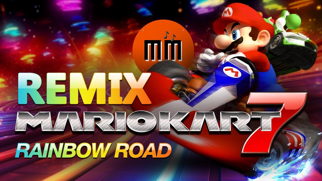 Mario Kart 7 Rainbow Road - Synthwave Remix by Midi Music