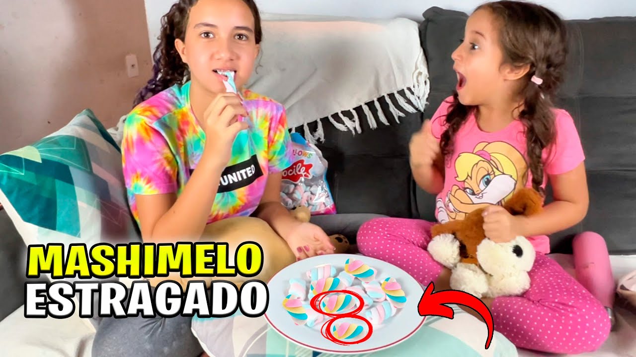 😱 QUEM COMER O MARSHiMELOW ESTRAGADO, PERDE