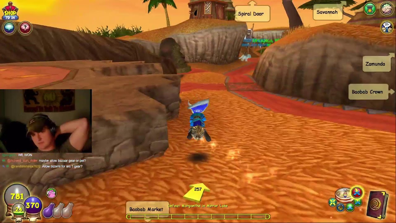 WIZARD101 2ND ARC WIZLOCKE MIRROR LAKE!!!!!