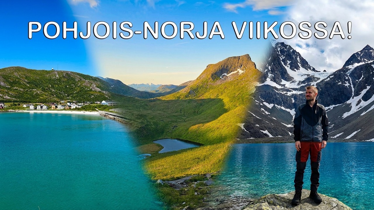 Pohjois-Norjan TOP-nähtävyydet viikossa Blåvatnet, Gorsabrua, Segla…