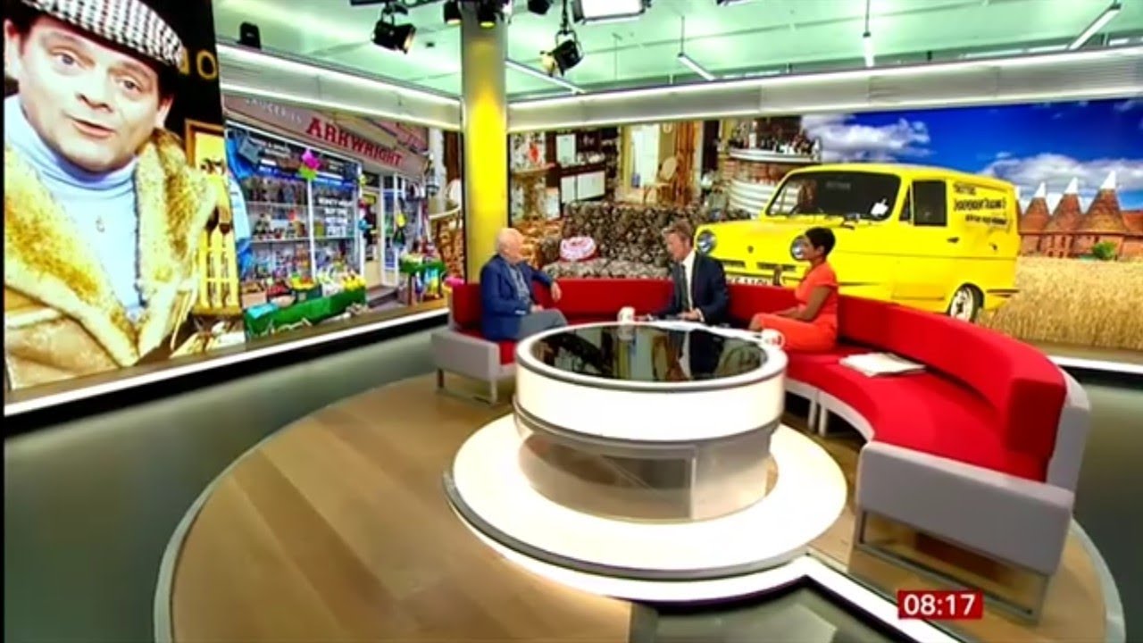 BBC Breakfast : Sir David Jason is on the BBC sofa talking to Naga and Charlie about his career.