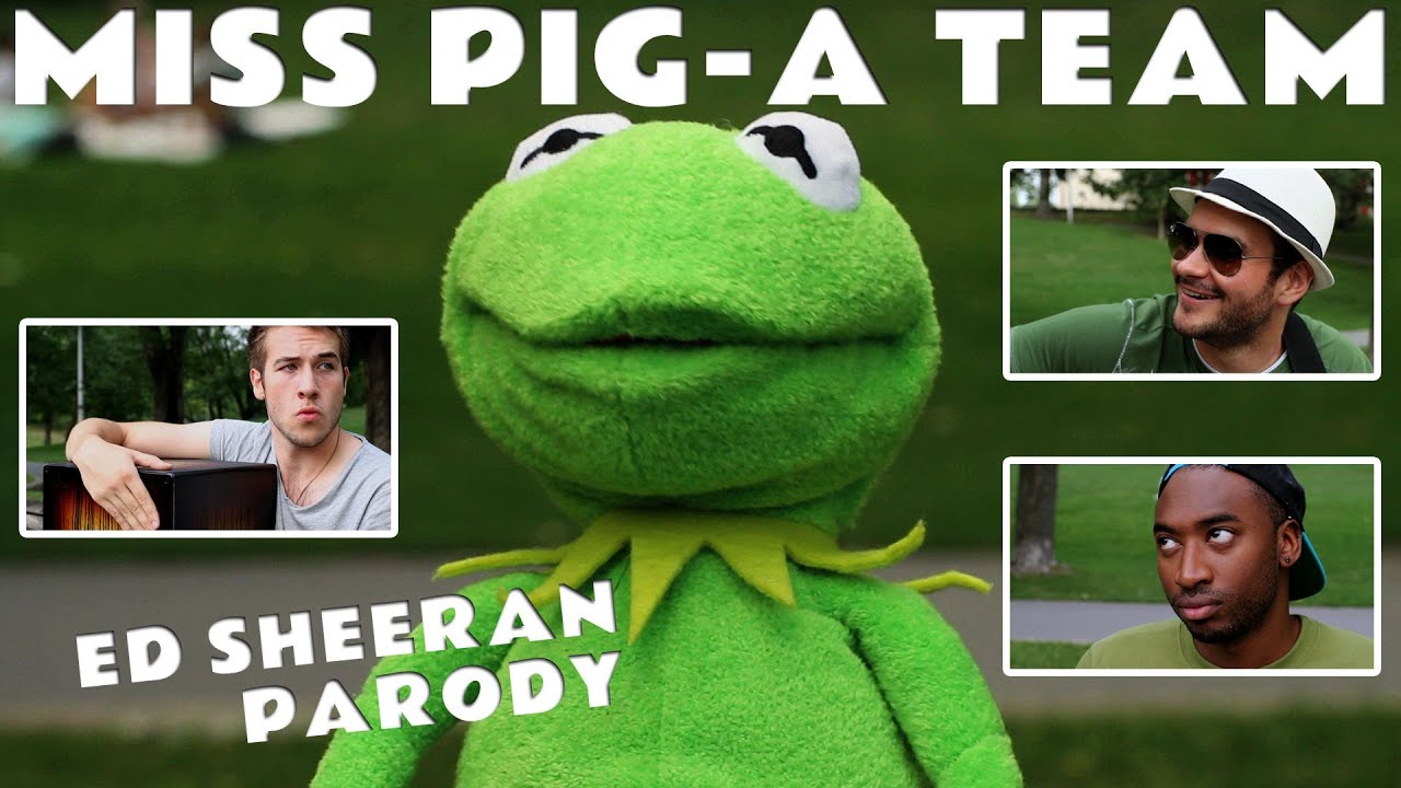 Kermit the Frog - Miss Pig-A Team (Ed Sheeran Parody) - Moving Mind Studio