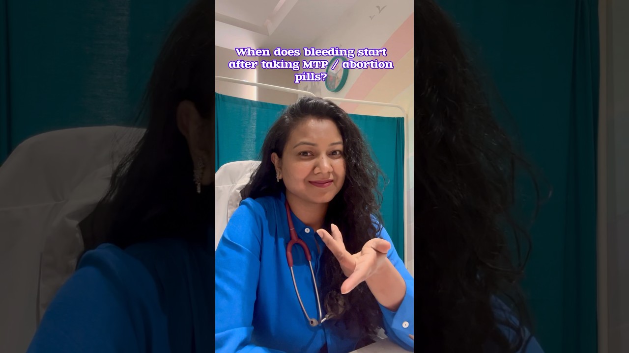 When does bleeding start after abortion pills? Most get bleeding in an hr of taking misoprostol.