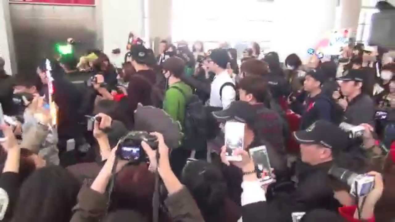 2PM(투피엠) Hong Kong Airport Arrival 20150213