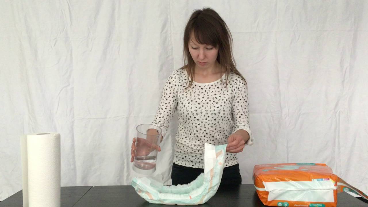 Pampers simply dry Test