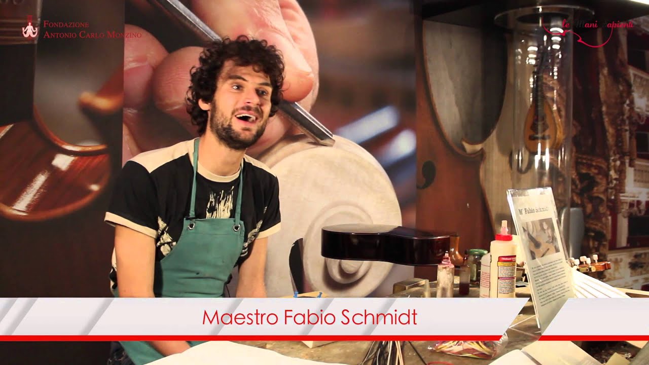 Maestro Liutaio Fabio Schmidt - Le Mani Sapienti - Fondazione Antonio Carlo Monzino