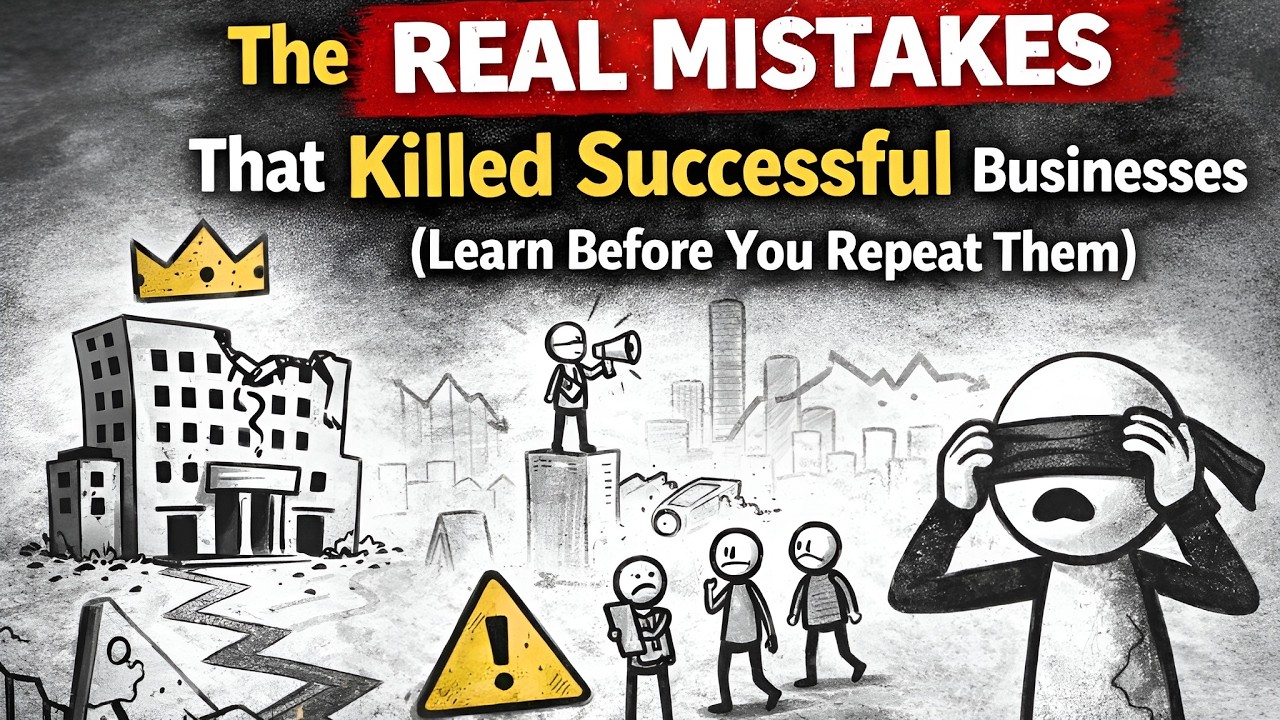 The Real Mistakes That Killed Successful Businesses (Learn Before You Repeat Them)