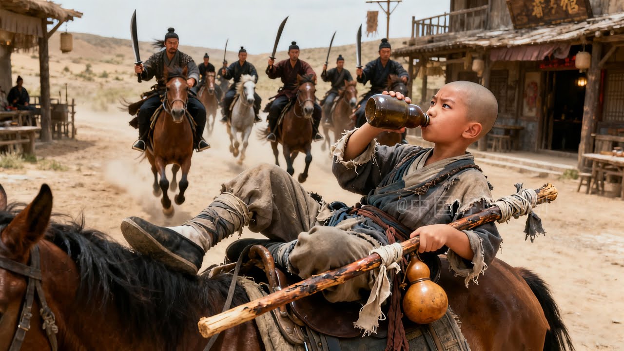 8歲小和尚竟是絕世大俠！一根木棍碾壓武林頂尖殺手#中国电视剧#movie  #武侠#電影 #动作#功夫# 2025#释小龙#film#kungfu #chinesedrama