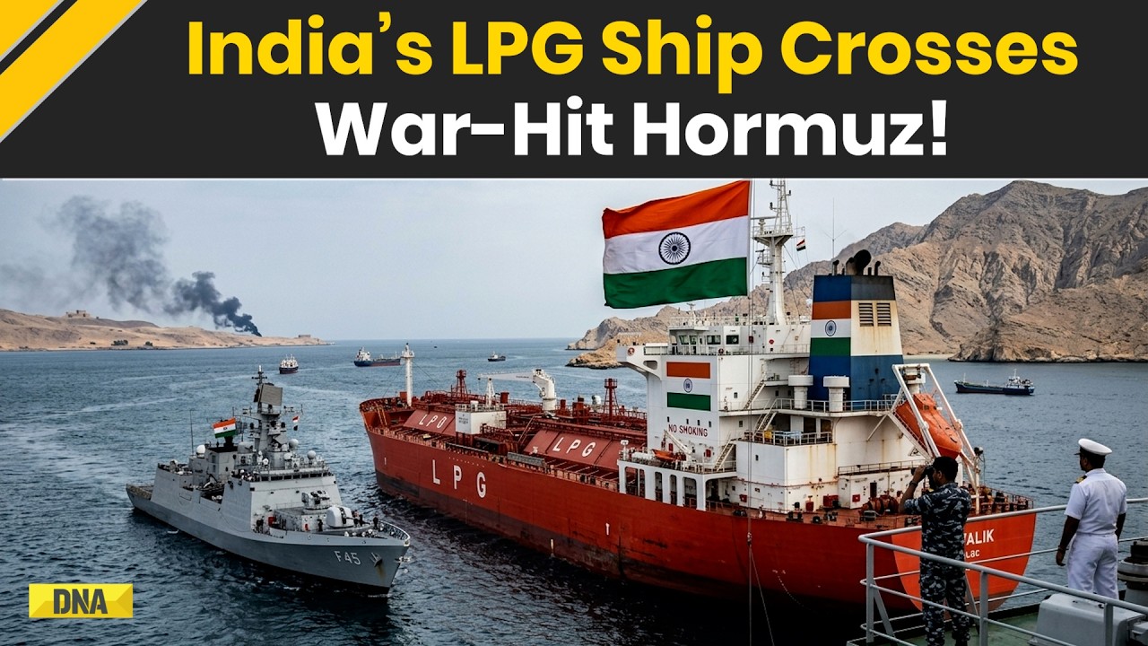 Israel Iran War: Indian LPG Ship Crosses War-Hit Strait Of Hormuz As LPG Shortage Fears Grip Nation