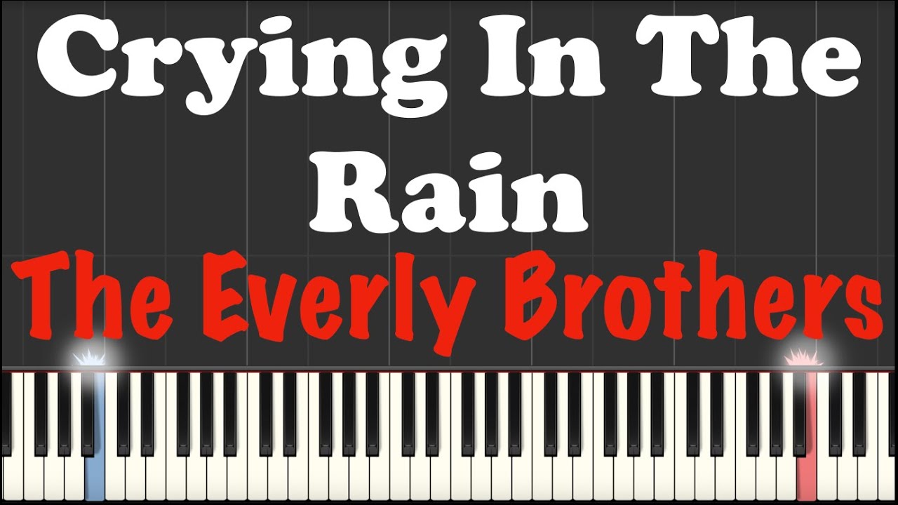Crying in the Rain – The Everly Brothers | Piano Tutorial (Synthesia)