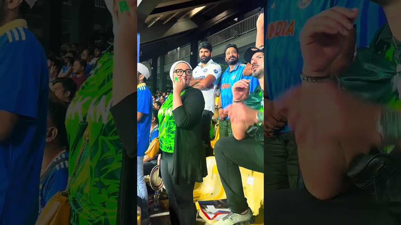 India🇮🇳 & Pakistan🇵🇰 2026 T20 World cup Match special moment in Colombo ❤️🇱🇰 …. 