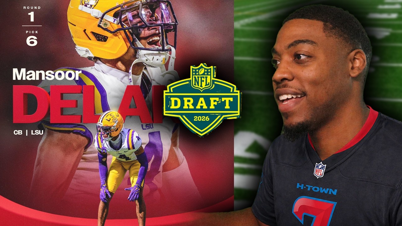 Mansoor Delane Highlights Reaction | Kansas City Chiefs - NFL Draft 2026