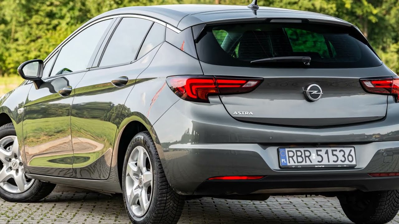 4K Opel Astra K Business Elegance 2019r. 1.4 Turbo Benzyna 145 KM Automat