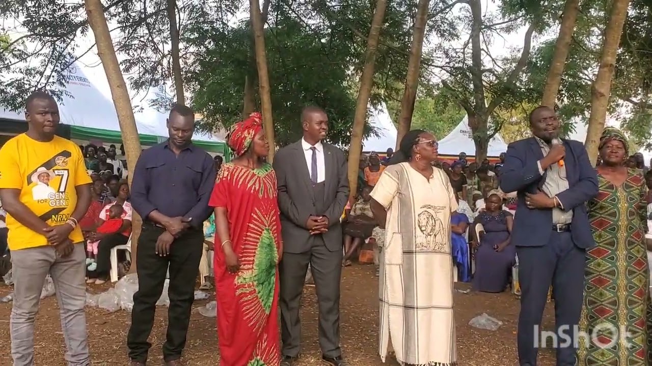 Hon. Okot Peter holds Thanks Giving Prayer after Winning Election in Torchi County