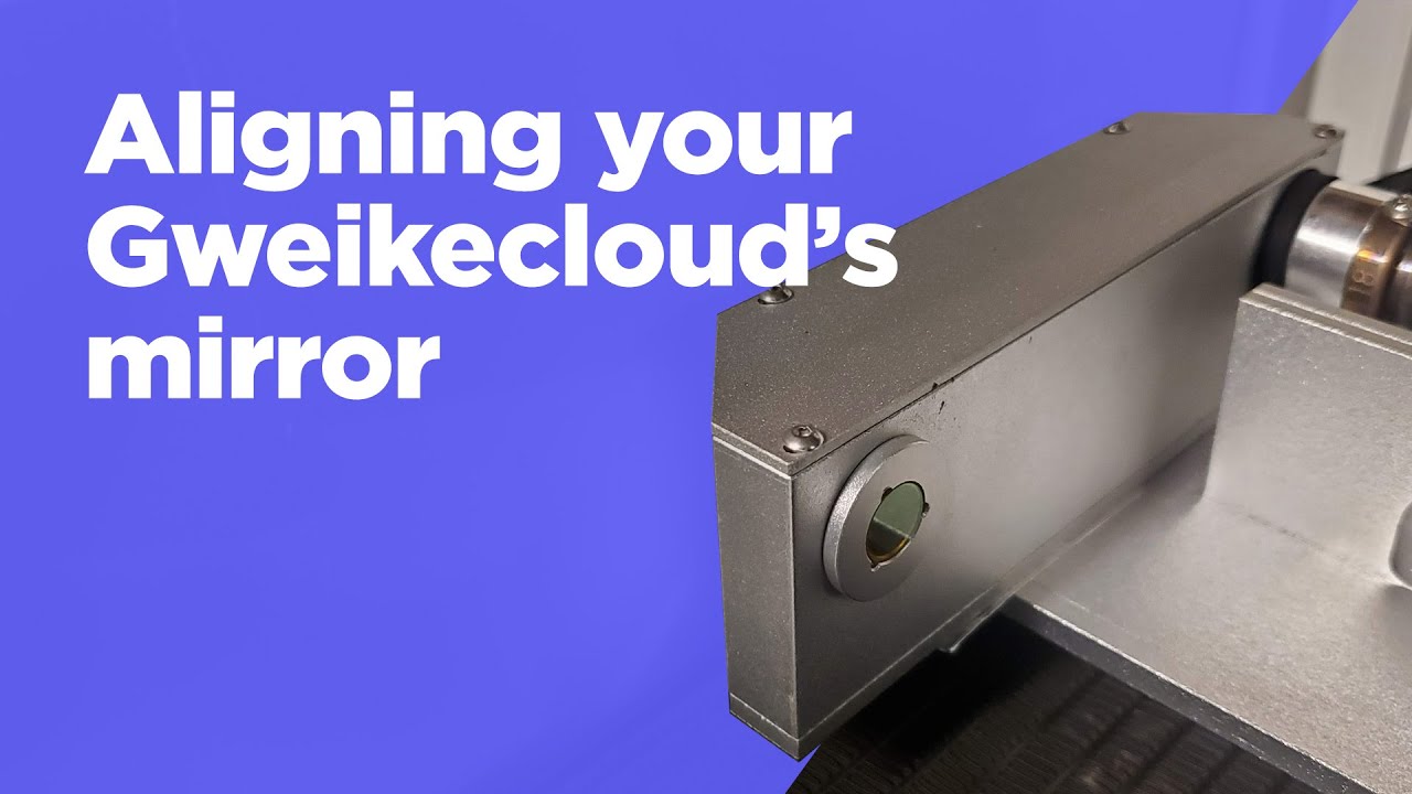 Aligning your GweikeCloud's mirrors