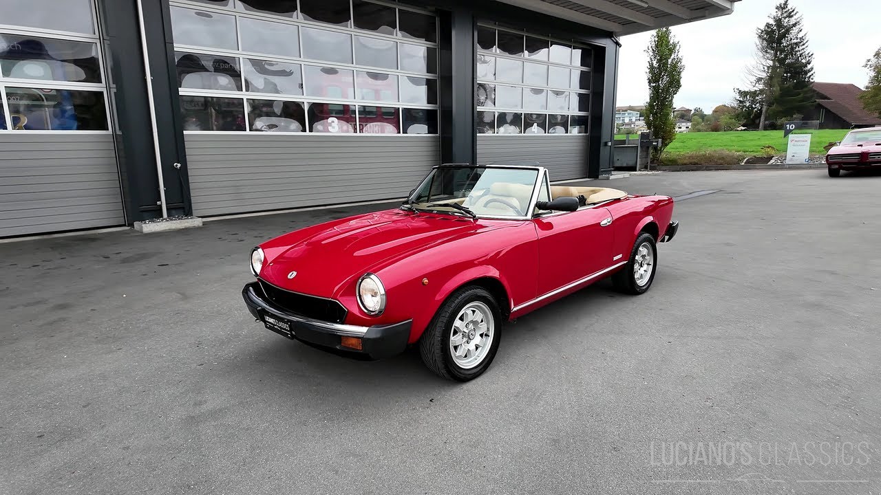 1983 Pininfarina 124 DS Spyder Walkaround, Startup and Sound