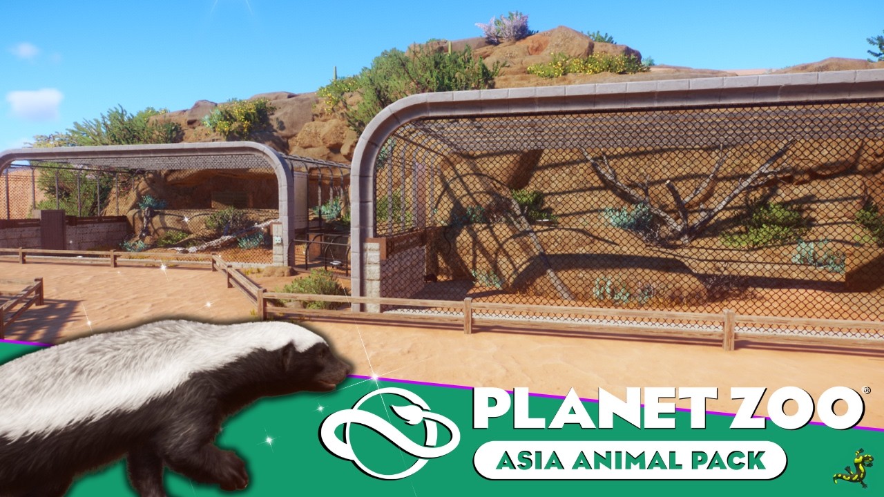 Honey Badger, I'm Home! | Planet Zoo Asia Animal Pack