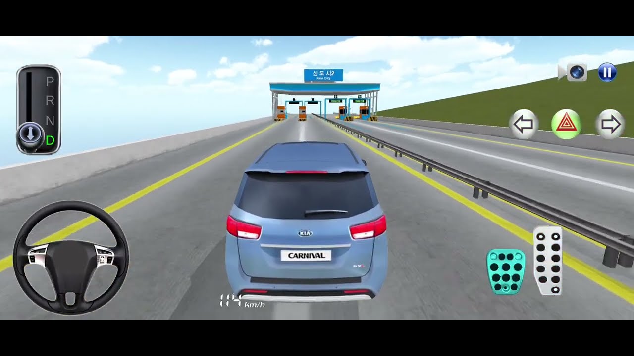 New KIA Carnival Car Game multiplayer 3d Driving Class android game ||Car Game #gameplay #cargame