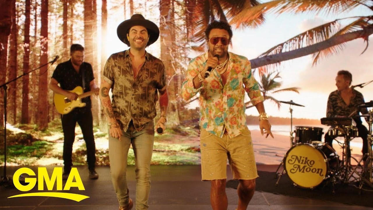 Shaggy & Niko Moon perform ‘Good Time’ on ‘GMA3’