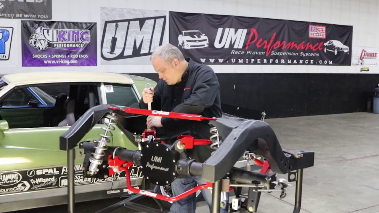 Converging Four Links: Adjusting Pinion Angle and Side-To-Side Movement