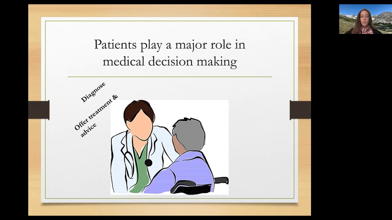 Medical Maximizing & Minimizing: Understanding Patient Values/Preferences for Healthcare