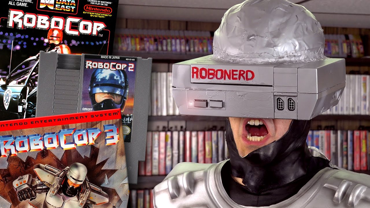 RoboCop NES Games - Angry Video Game Nerd (AVGN)
