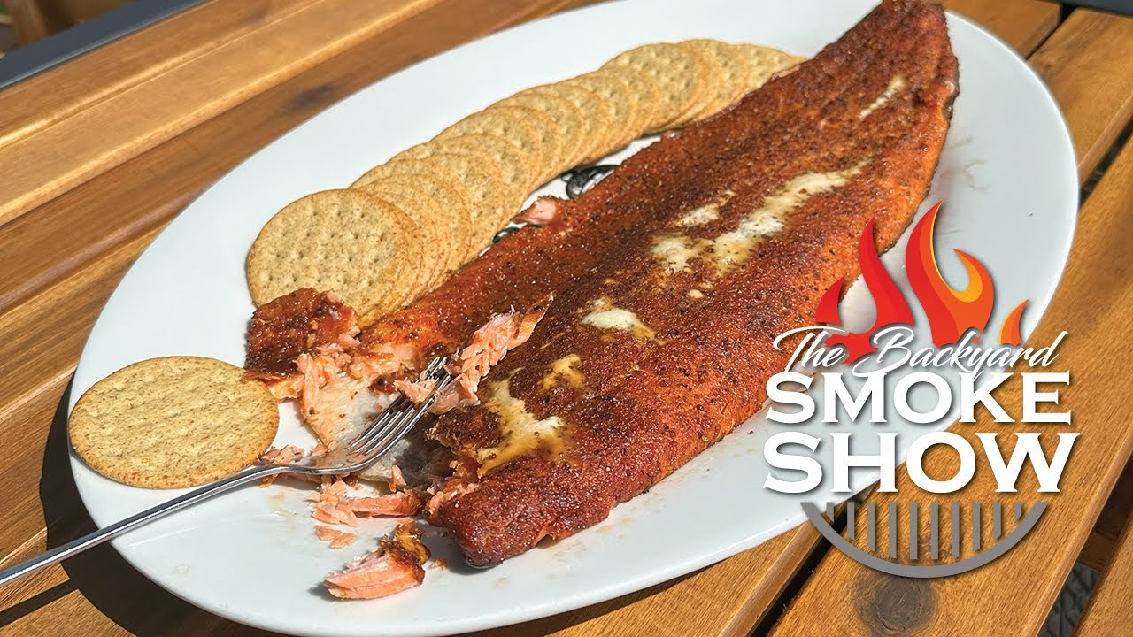 Easy & Flavorful Smoked Salmon Filet on the Big Green Egg → Backyard Smoke Show