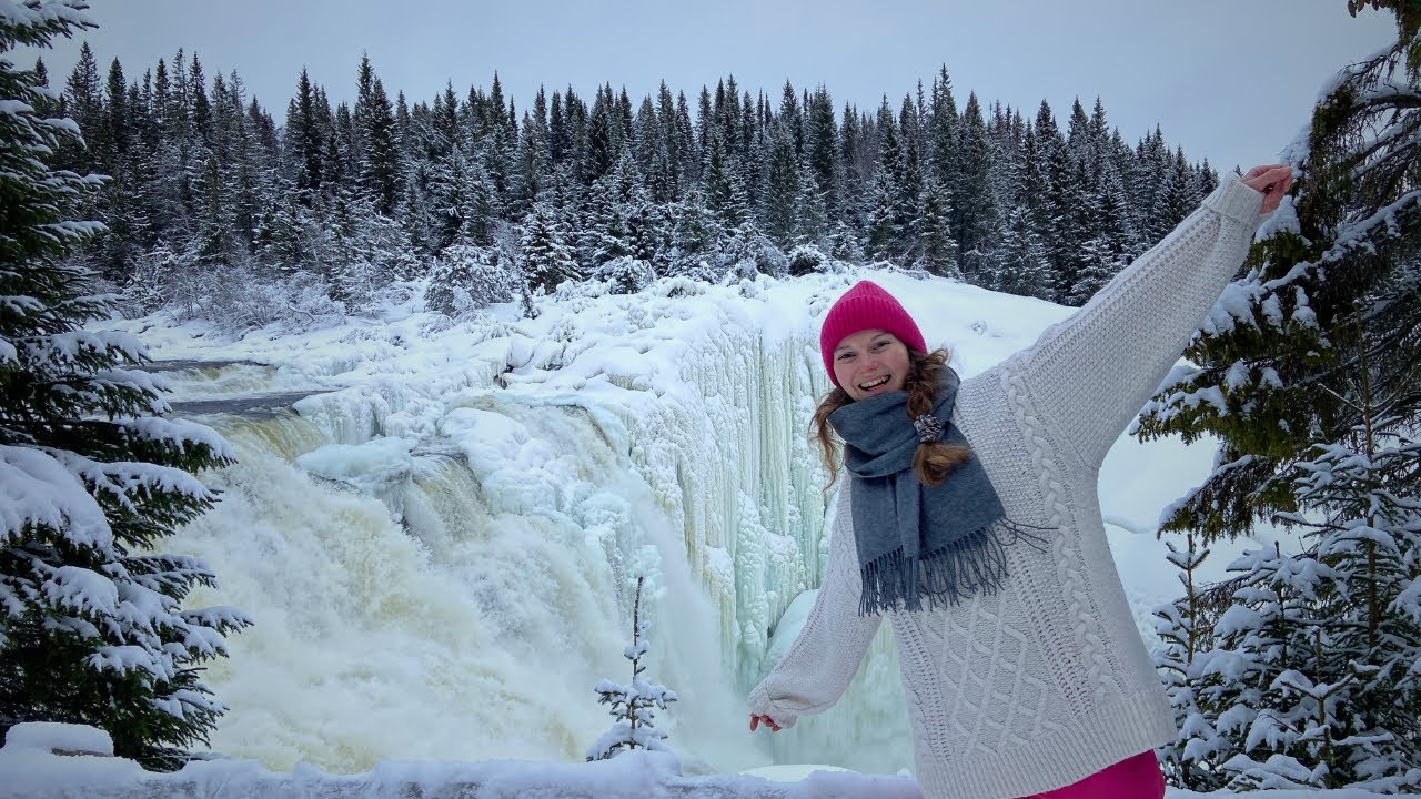 Sweden is a Winter Fairytale | Chasing Frozen Waterfalls
