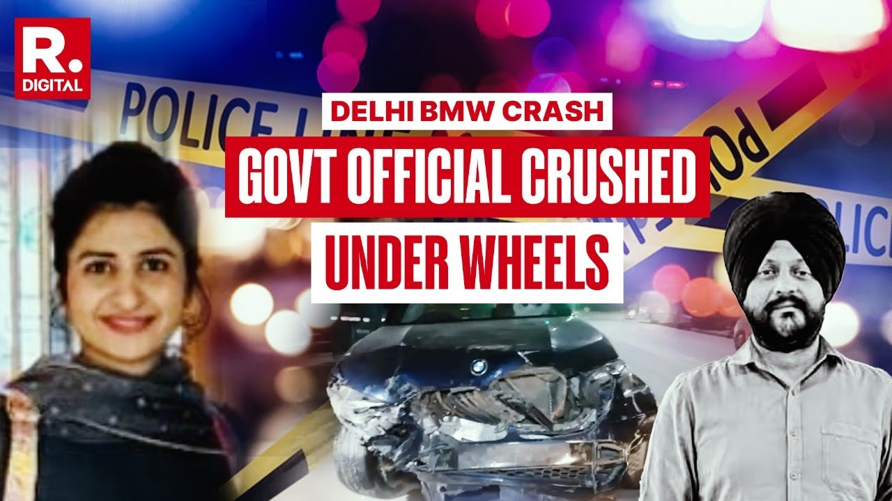 Delhi BMW Crash: Driver Gaganpreet Arrested After Senior Finance Officer's Navjot Singh Death