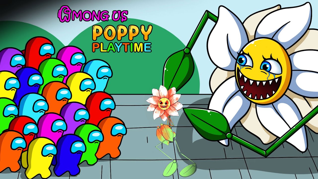 어몽어스 Vs. ALL BOSSES POPPY PLAYTIME | Among Us VS Daisy Monster! 🌼  | Among Us Animation