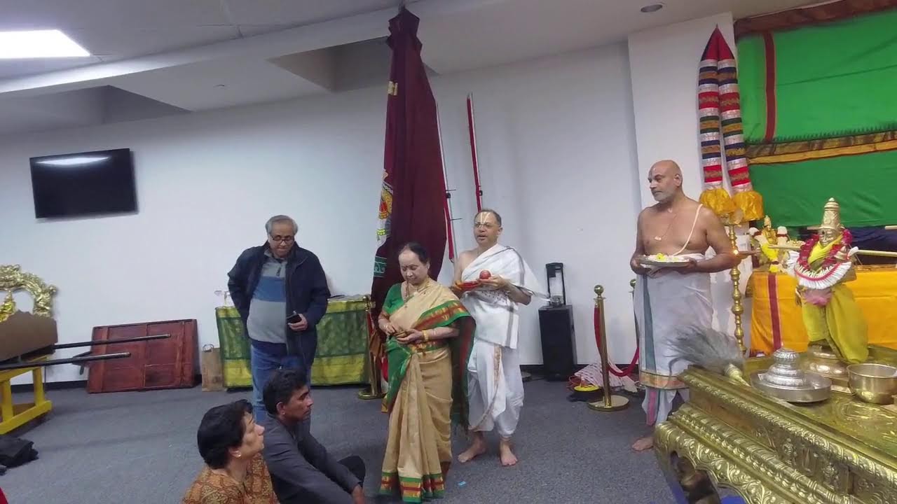 Maha Lakshmi and Sudarshana Abhishekam
