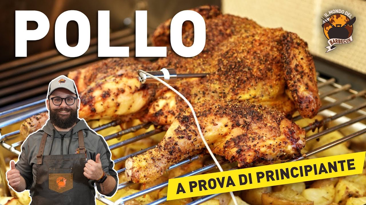 La miglior ricetta per il pollo intero su barbecue a gas - Le ricette con Chef Alex - Allgrill Chef