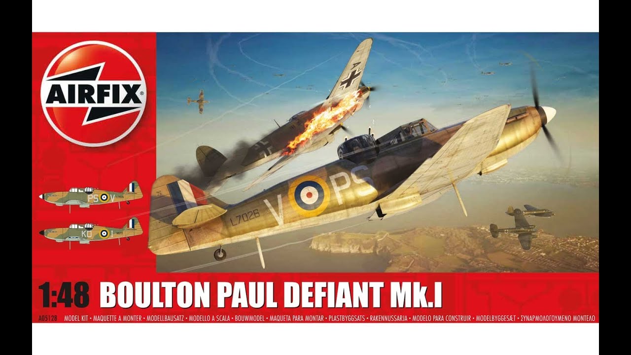 Airfix 1/48 Boulton Paul Defiant Mk.1 - Part 1 (Cockpit Part 1)