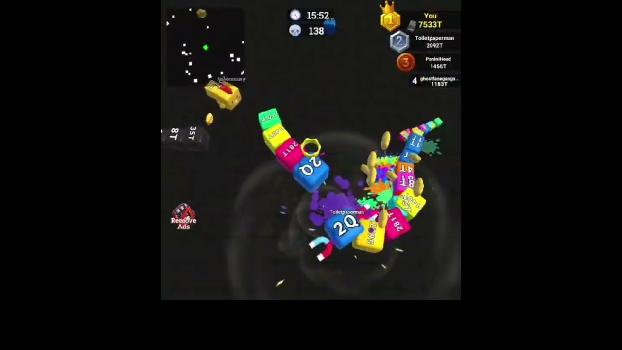BECOME MASTER OF JELLY CUBE RUN in 20 Minutes!!! KILLED ALL OPPONENT IN SECOND!!!